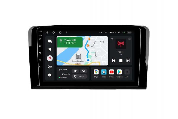 Штатна магнітола для Mercedes-Benz ML-Class, GL-Class 05-09 Gazer T6009-W164