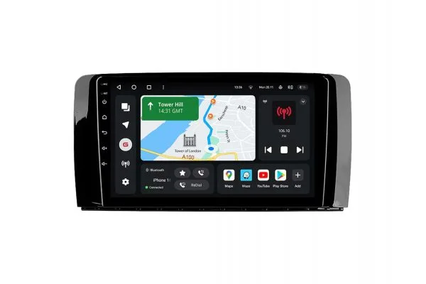 Штатная магнитола для Mercedes-Benz R-Class 05-17 Gazer T6009-W251