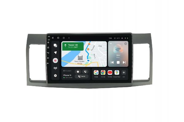 Штатна магнітола для Mitsubishi Lancer 07-12 Gazer T6010-CY/H