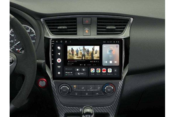 Штатна магнітола для Nissan Sentra 12-17 Gazer T6010-B17