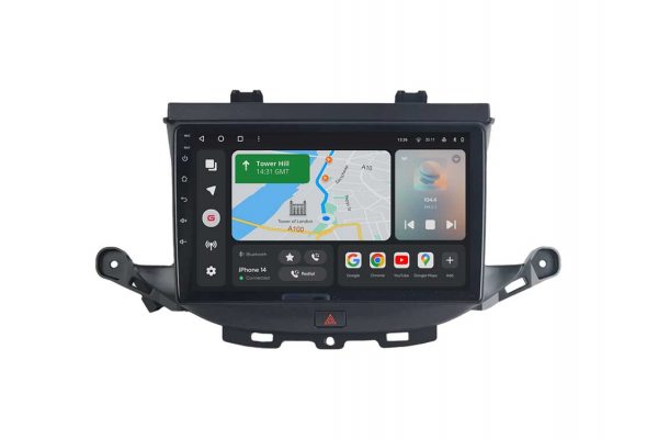 Штатная магнитола для Opel Astra 15-19 Gazer T6009-B16
