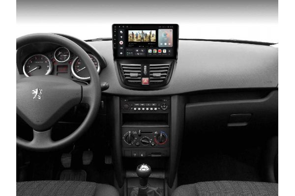 Штатная магнитола для Peugeot 207 06-15 Gazer T6009-PF1