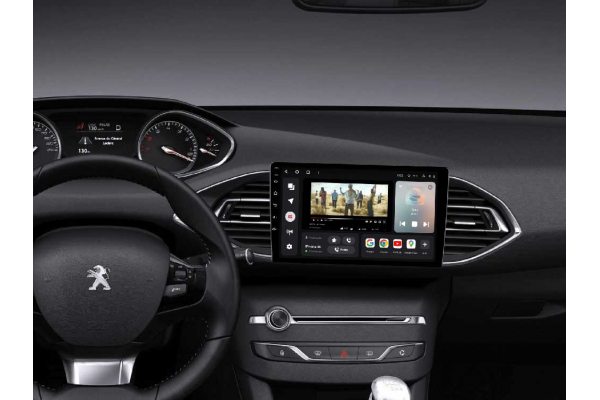 Штатная магнитола для Peugeot 308 13-17 Gazer T6009-T9/L
