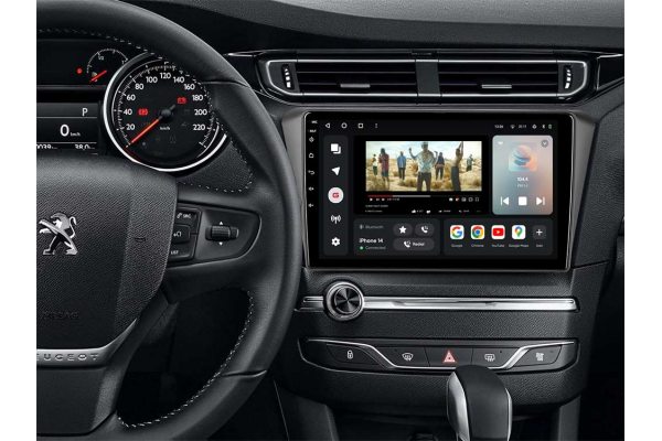 Штатная магнитола для Peugeot 408 14-18 Gazer T6010-T9