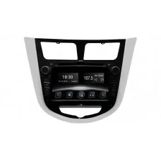 Штатная магнитола для Hyundai Accent (RB) Gazer CM6007-RB