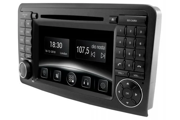 Штатна магнітола для Mercedes-Benz ML-class (W164) Gazer CM6007-W164