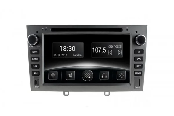Штатна магнітола для Peugeot 408 Gazer CM5007-408W