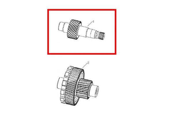 Первинний вал редуктора Geely Emgrand EV - 1016040146