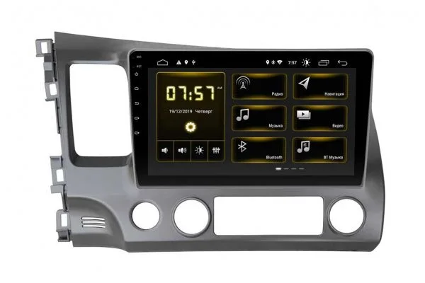 Штатна магнітола для Honda Civic 2007-2011 INCAR PGA2-0112