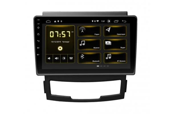 Штатная магнитола для SsangYong Korando 2010-2013 Incar PGA-5015