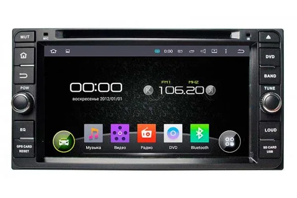 Універсальна штатна магнітола для Toyota Incar AHR-2230