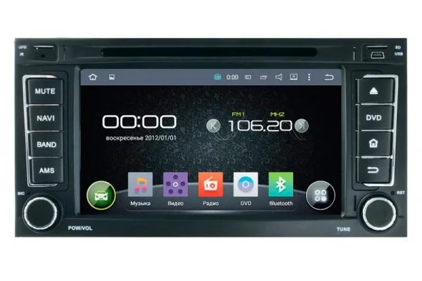 Штатна магнітола для Volkswagen Touareg 2002+ Incar AHR-8682