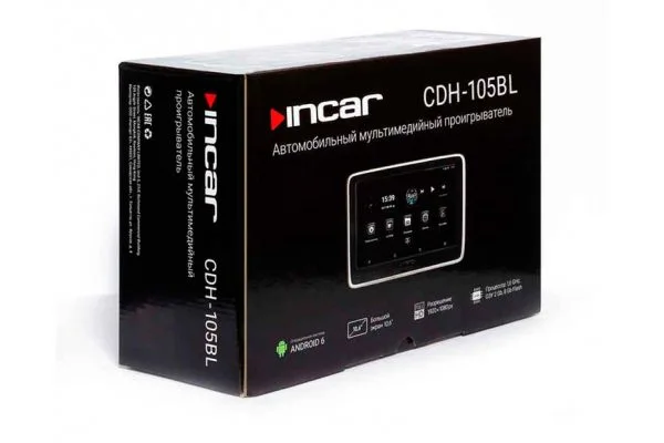 Монітор на підголовник Incar CDH-105 BL (на Android)