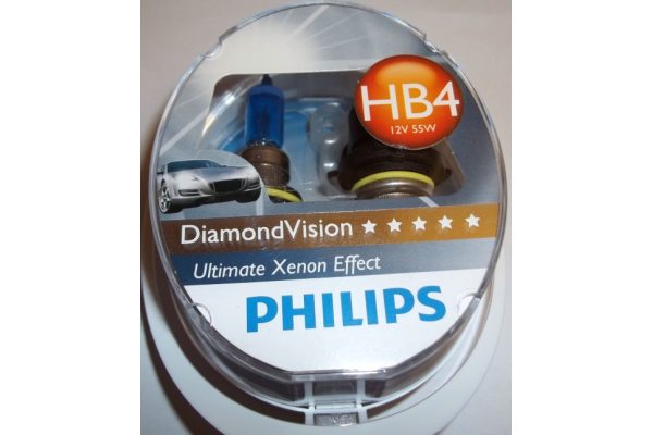 Галогенная лампа НB4 (9006) Philips 9006DVS2 DiamondVision