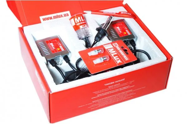 Комплект ксенона H13 MLux Premium 35Вт 4300К, 5000К, 6000К