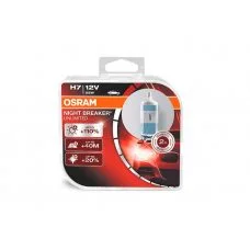 Галогенная лампа H7 Osram 64210NBU-HCB Night Breaker Unlimited +110%