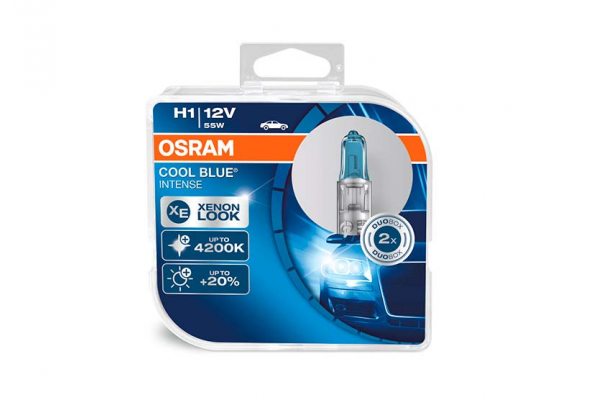 Галогенная лампа H1 Osram 64150CBI-HCB Cool Blue Intense +20%