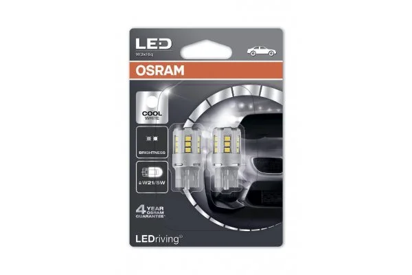 Светодиодные лампы Osram 7715CW-02B W21/5W LEDriving Standard 6000K 12V