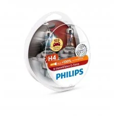 Галогенна лампа Philips H4 12342XVGS2 X-tremeVision G-force +130%