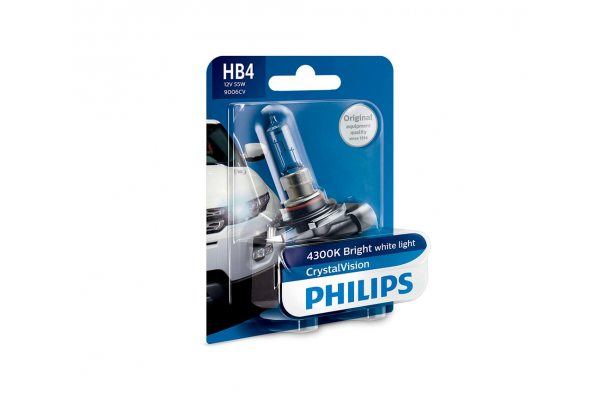 Галогенная лампа HB4 (9006) Philips 9006CVB1 CrystalVision