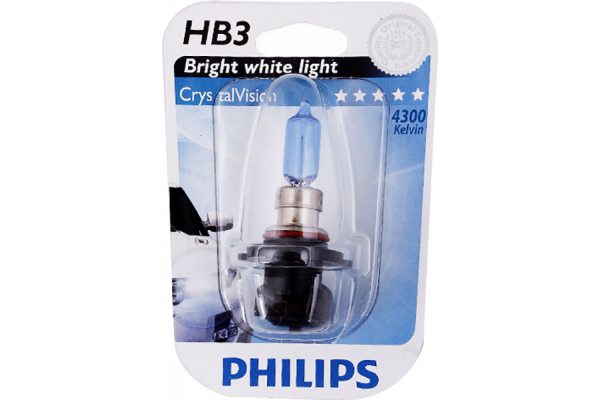 Галогенная лампа HB3 (9005) Philips 9005CVB1 CrystalVision