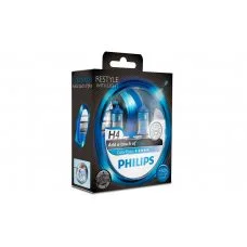 Галогенная лампа H4 Philips 12342CVPBS2 ColorVision голубой