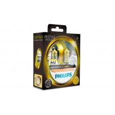 Галогенная лампа H4 Philips 12342CVPYS2 ColorVision желтый