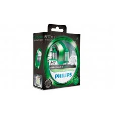 Галогенная лампа H7 Philips 12972CVPGS2 ColorVision зеленый