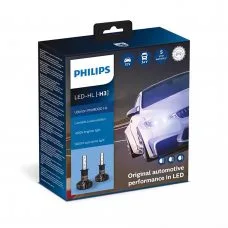 Cветодиодные лампы H3 Philips 11336U90CWX2 Ultinon Pro9000 +250%