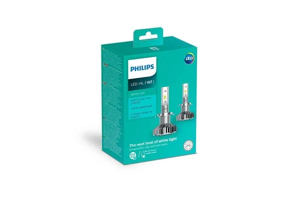 Cветодиодные лампы H7 Philips 11972ULWX2 Ultinon LED