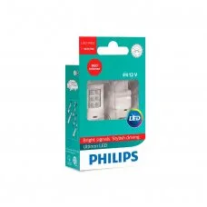 Светодиодные лампы W21/5W Philips 11066ULRX2 Ultinon LED (Red)