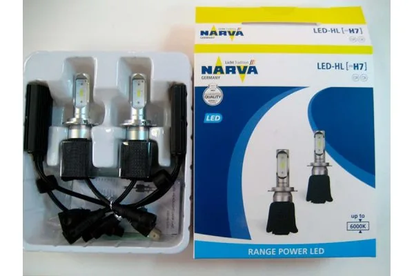 Світлодіодні лампи H7 Narva Range Power LED 18005