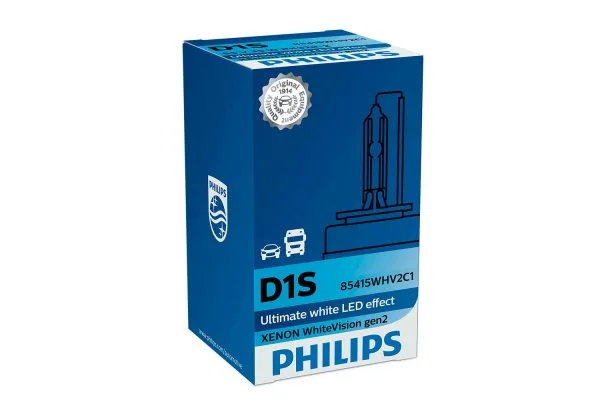 Ксеноновая лампа D1S Philips 85415WHV2C1 WhiteVision gen2