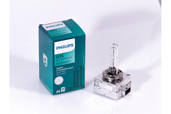 Ксеноновая лампа D1S Philips 85415XV2C1 X-tremeVision gen2 +150%