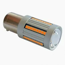 Светодиодная лампа в поворот P21W Prime-X S25-A (желтая)