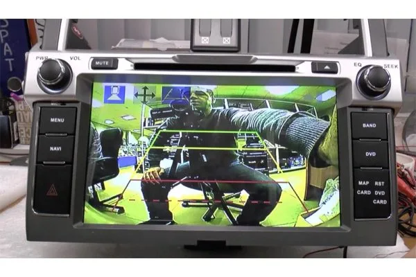 Универсальная камера заднего-переднего вида RedPower Fish-Eye (под плафон)