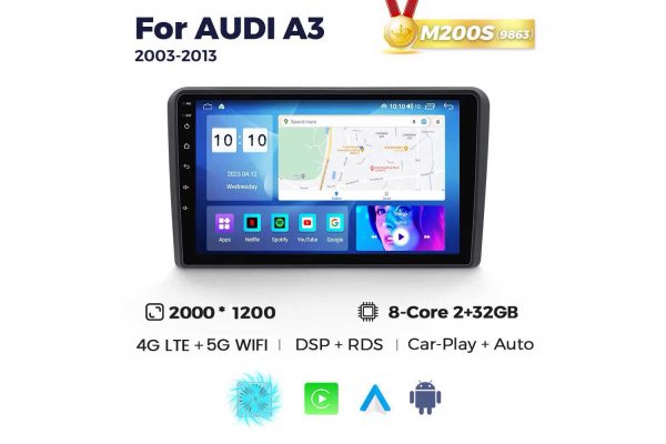 Штатна магнітола для Audi A3 03-12 Resonance M200 2K