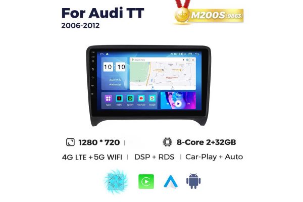 Штатна магнітола для Audi TT 06-14 Resonance M200 HD