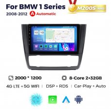 Штатна магнітола для BMW 1-series 08-12 (clima)  Resonance M200 2K
