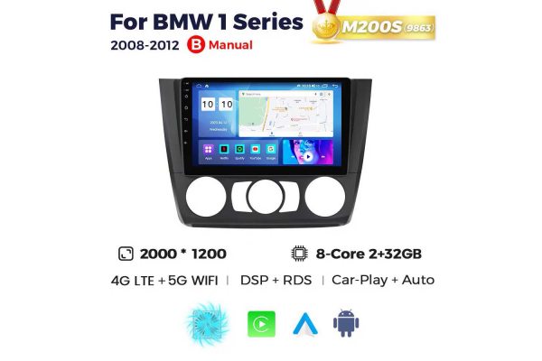 Штатна магнітола для BMW 1-series 08-12 (cond) Resonance M200 2K