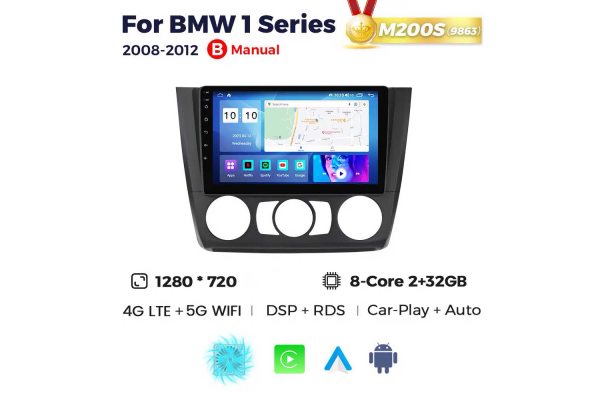 Штатна магнітола для BMW 1-series 08-12 (cond) Resonance M200 HD