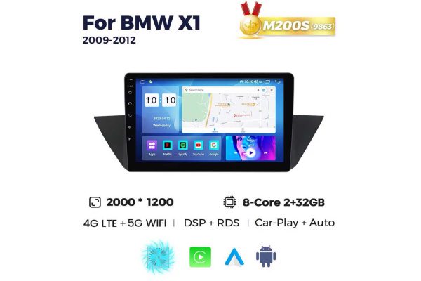 Штатна магнітола для BMW X1 09-12 Resonance M200 2K