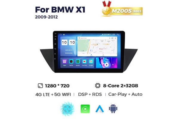 Штатная магнитола для BMW X1 09-12 Resonance M200 HD