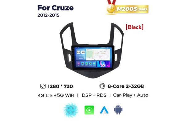 Штатная магнитола для Chevrolet Cruze 12-15 Resonance M200 HD