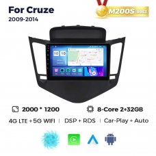 Штатная магнитола для Chevrolet Cruze 09-14 Resonance M200 2K