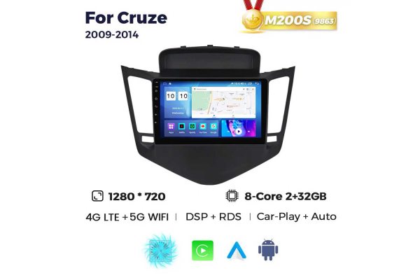 Штатная магнитола для Chevrolet Cruze 09-14 Resonance M200 HD