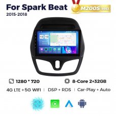 Штатная магнитола для Chevrolet Spark 15-18 Resonance M200 HD