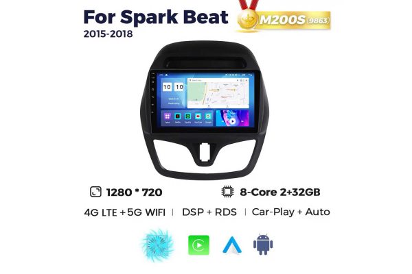 Штатна магнітола для Chevrolet Spark 15-18 Resonance M200 HD
