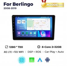 Штатная магнитола для Citroen Berlingo 08-18 Resonance M200 HD
