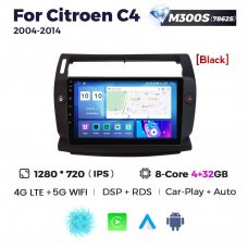 Штатная магнитола для Citroen C4 04-10 Resonance M300 HD